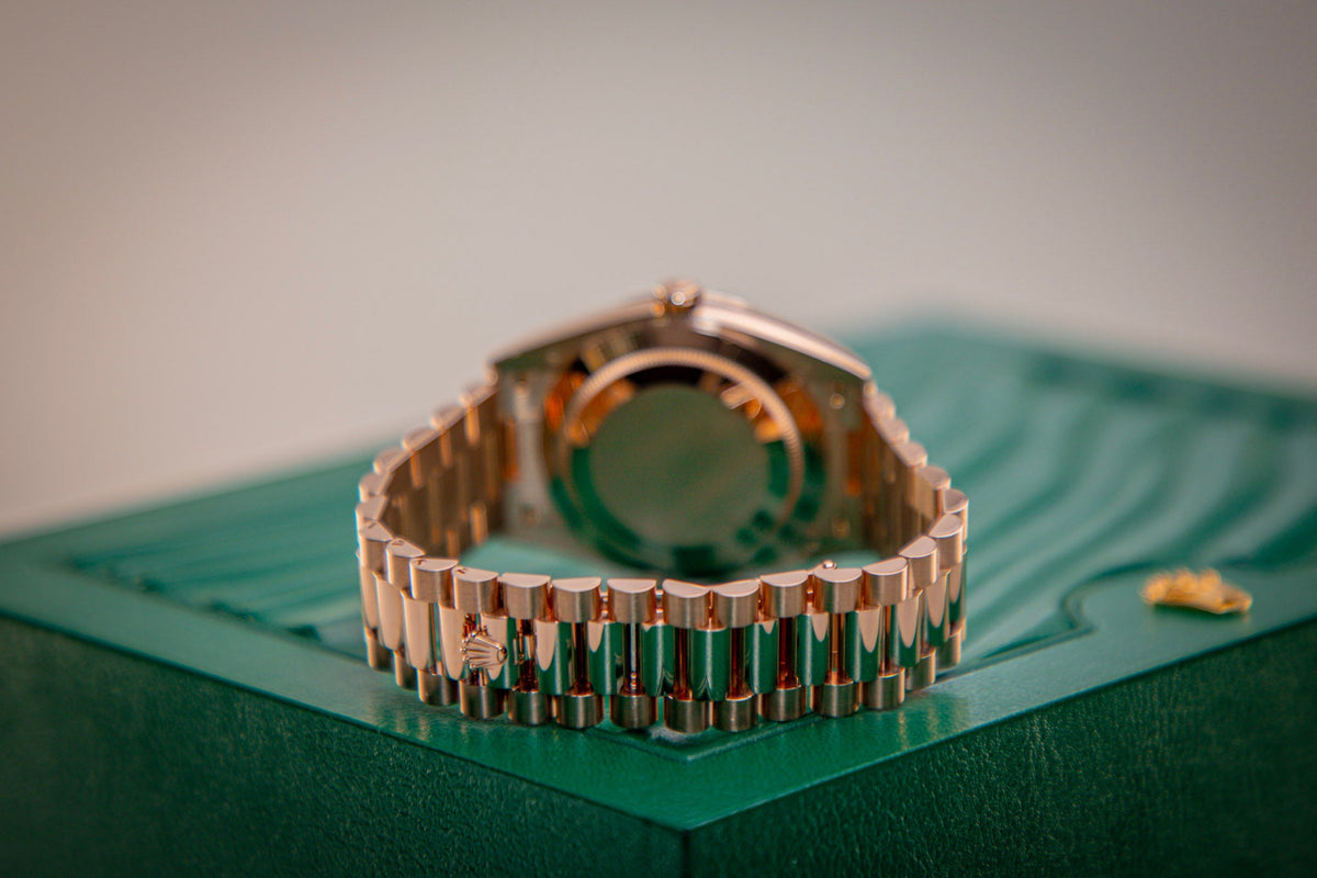 Rolex Oyster 40 mm Chocolate 18k Everose Gold 228235-0053