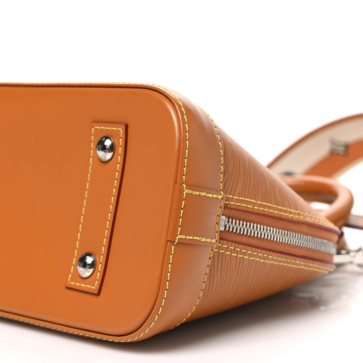 Louis Vuitton Epi Jacquard Alma BB Honey Gold