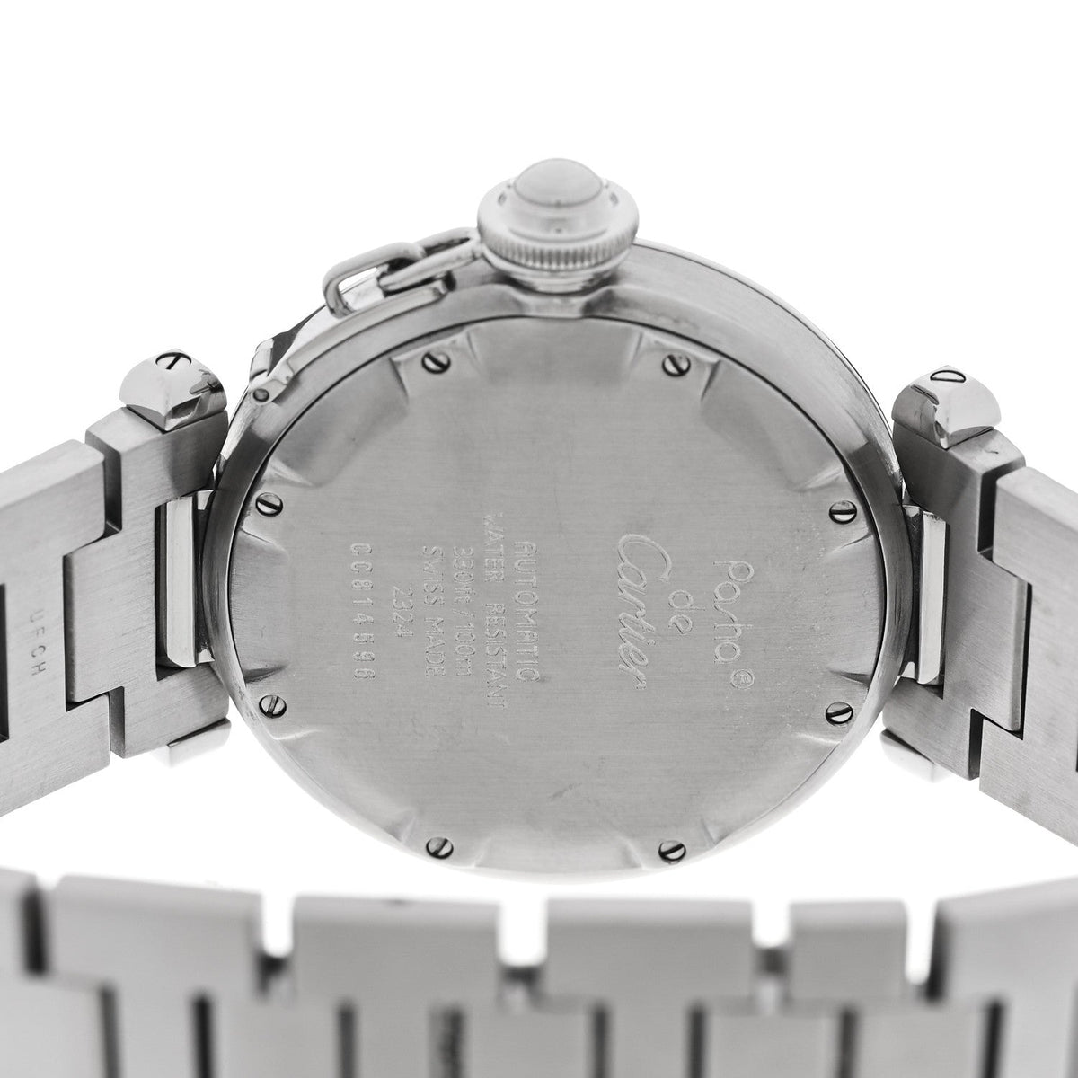 Cartier Stainless Steel 35mm Pasha C Watch White