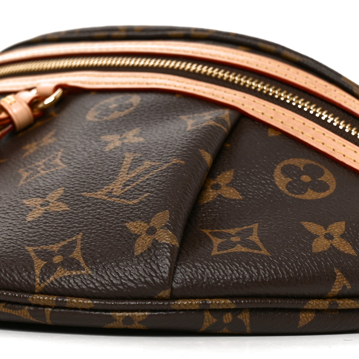 Louis Vuitton Monogram High Rise Bumbag Brown
