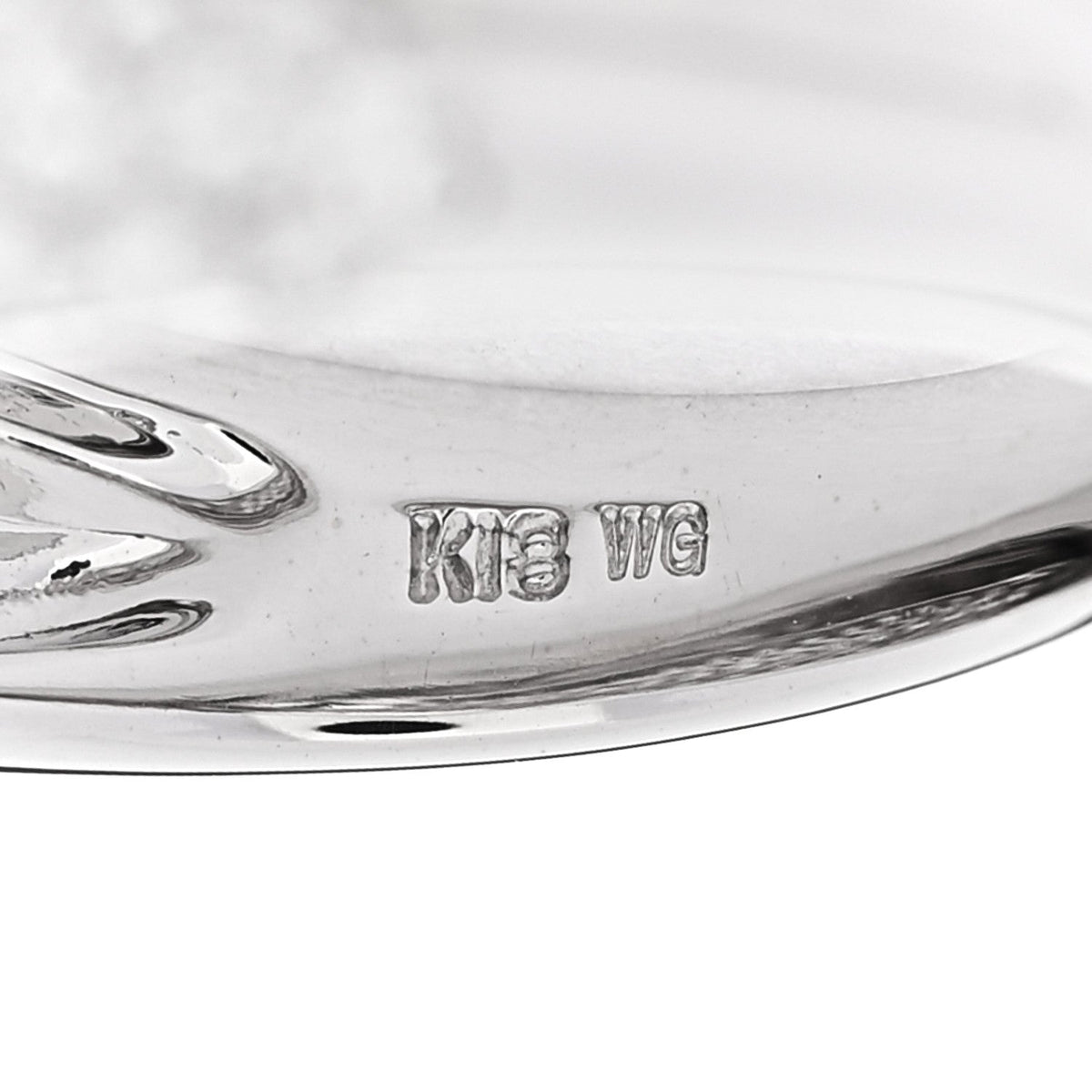 Parker & West by FASHIONPHILE18K White Gold Diamond 1.00ctw Two Band Ring 51 5.75