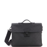S Lock Briefcase Monogram Taurillon Leather