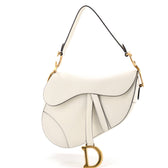 Saddle Handbag Leather Medium