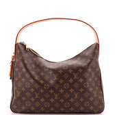 Slouchy Handbag Monogram Canvas MM