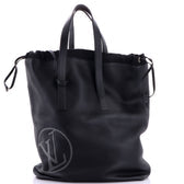 Cabas Light Drawstring Bag Initials Taurillon Leather
