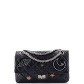 Space Charms Reissue 2.55 Flap Bag Quilted Aged Calfskin 225