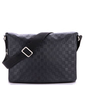 District NM Messenger Bag Damier Infini Leather MM
