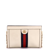 Ophidia Chain Shoulder Bag Leather Small