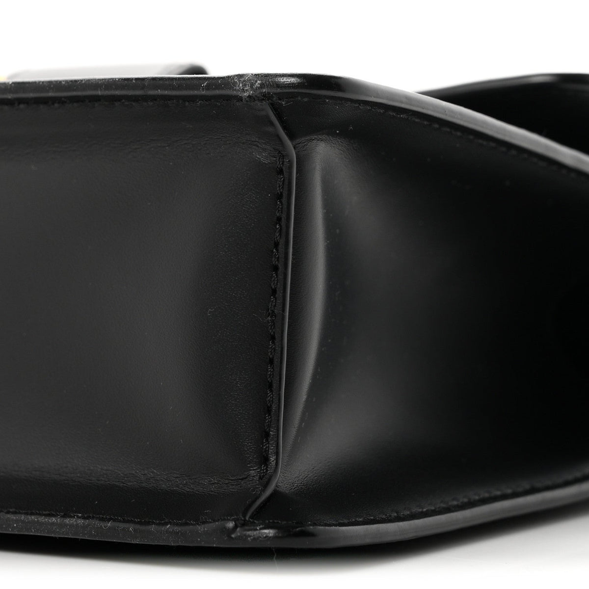MCM Visetos Small Tracy Shoulder Bag Black
