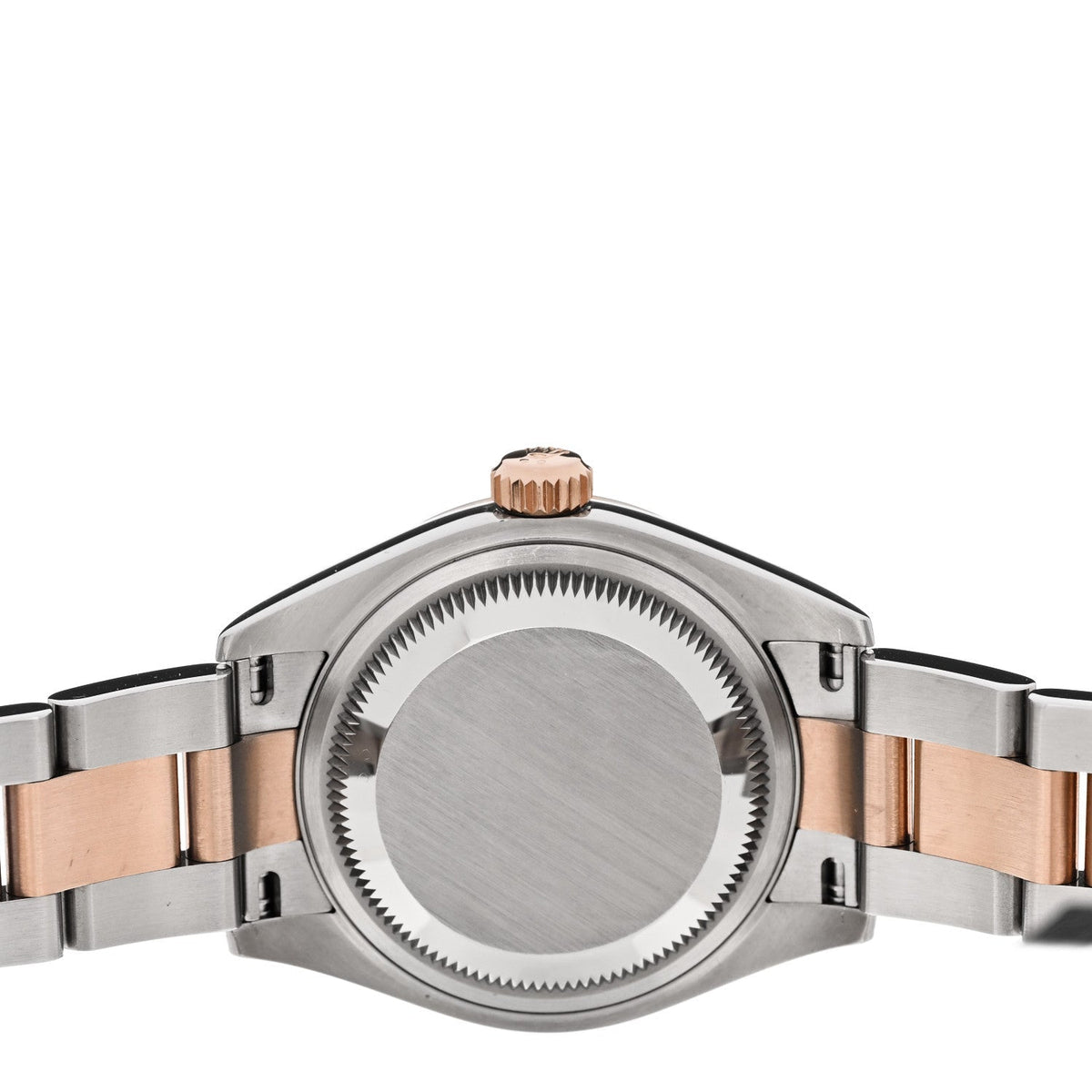 Rolex Stainless Steel 18K Everose Gold 28mm Oyster Perpetual Datejust Watch 279171