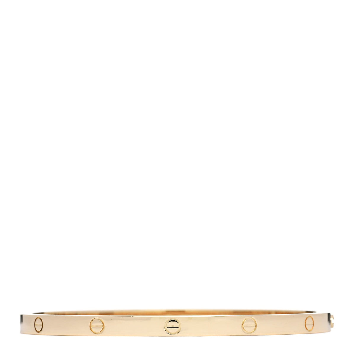 18K Yellow Gold Small LOVE Bracelet 16