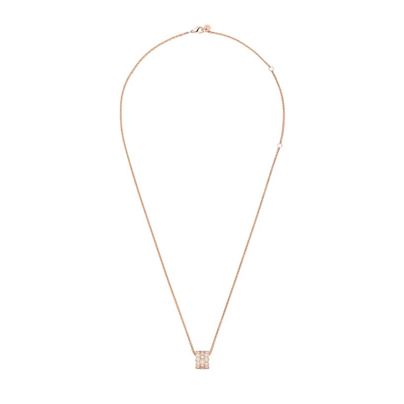 18K Rose Gold Diamond Chaumet Bee My Love Pendant