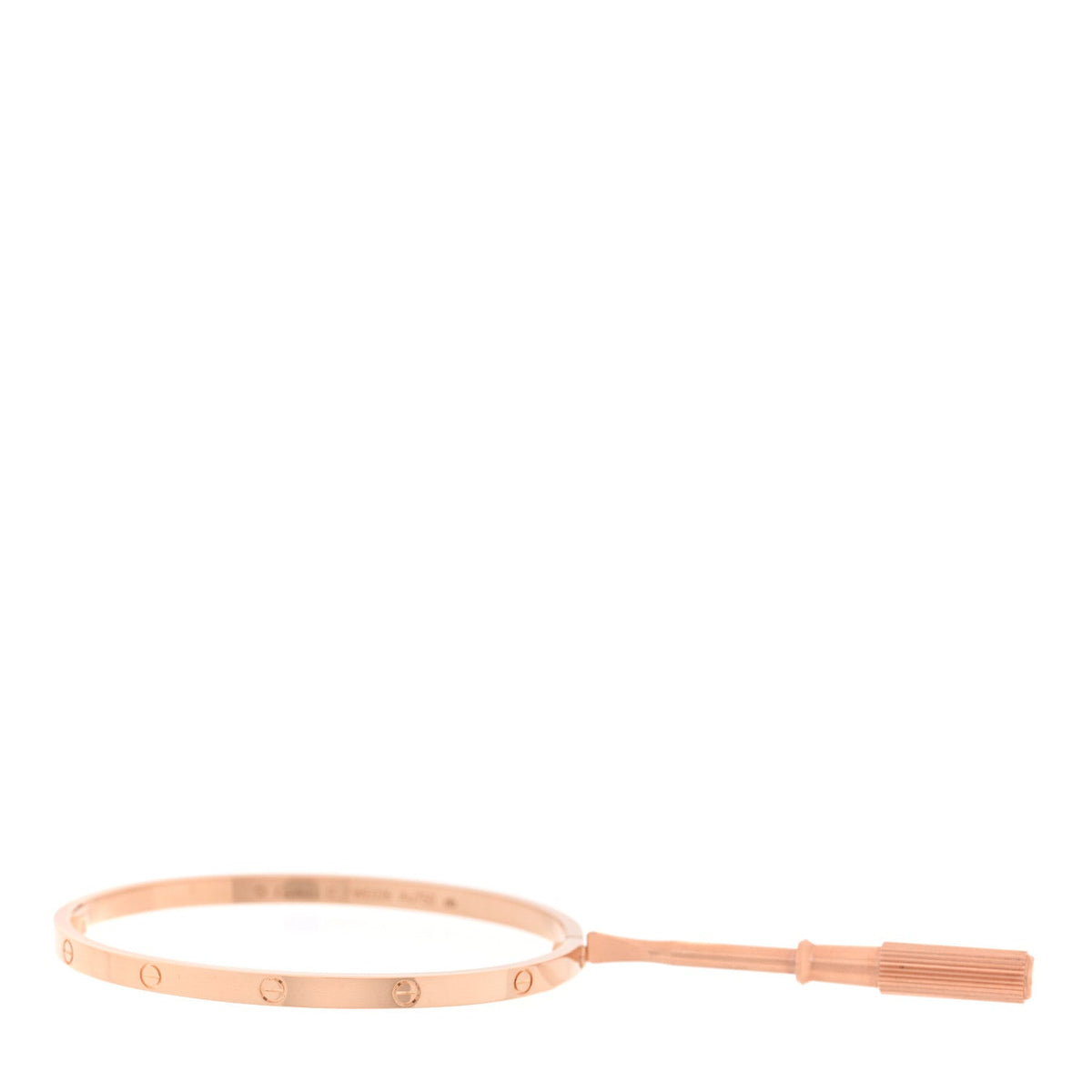 Cartier 18K Pink Gold Small LOVE Bracelet 17