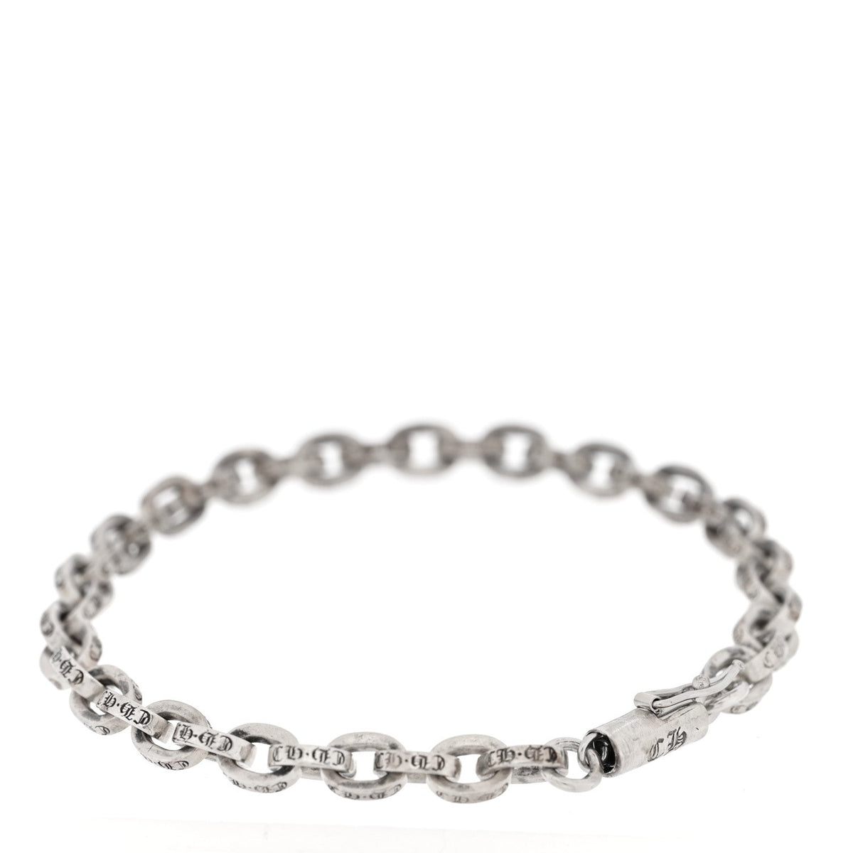 Chrome HeartsSterling Silver Paper Chain Bracelet