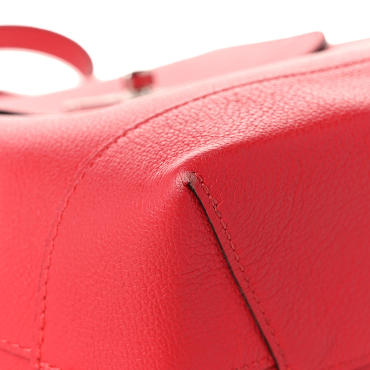 Louis Vuitton Soft Calfskin Lockme Backpack Poppy