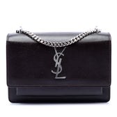 Sunset Chain Wallet Leather