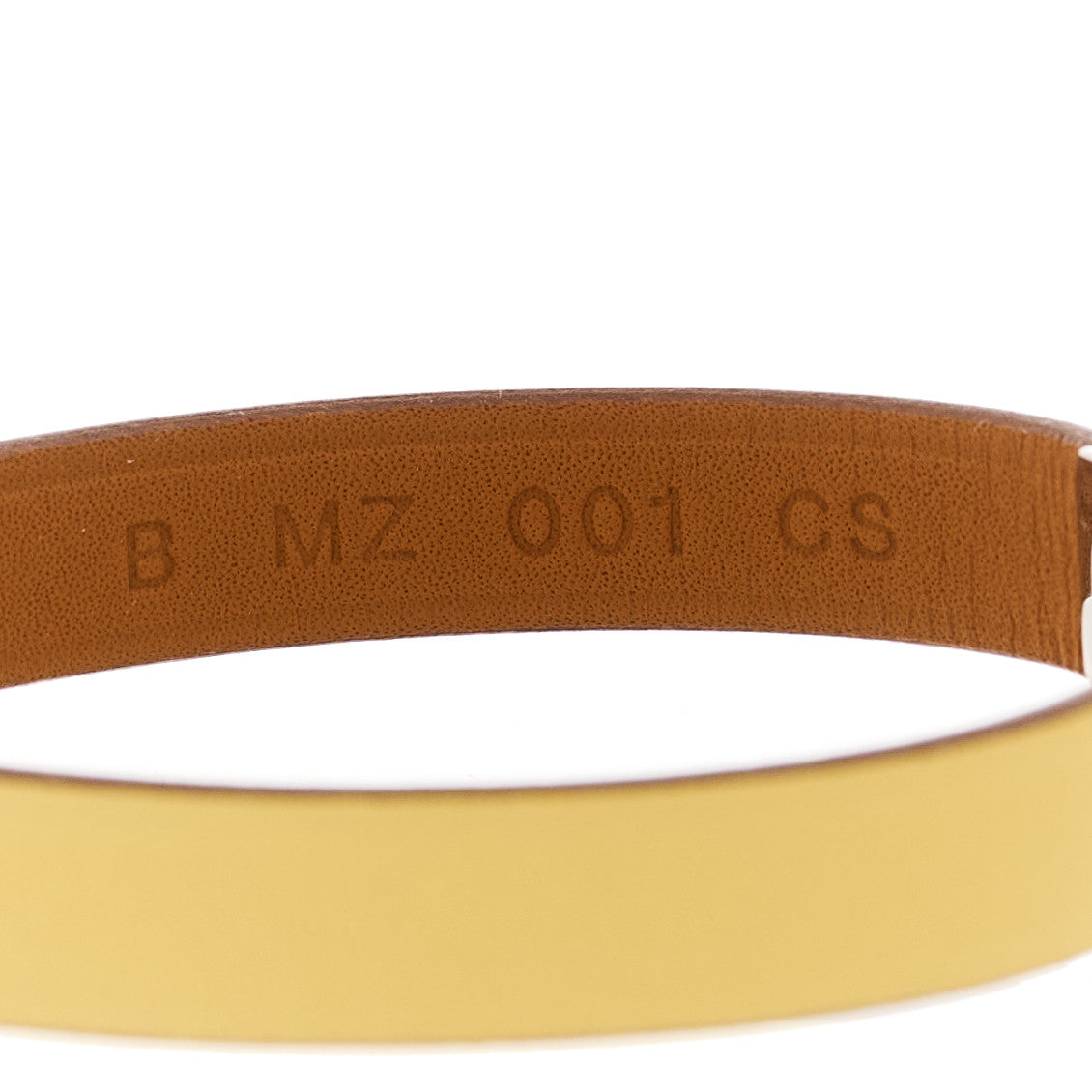 Hermes Swift Mini Rivale Bracelet T2 Jaune Poussin