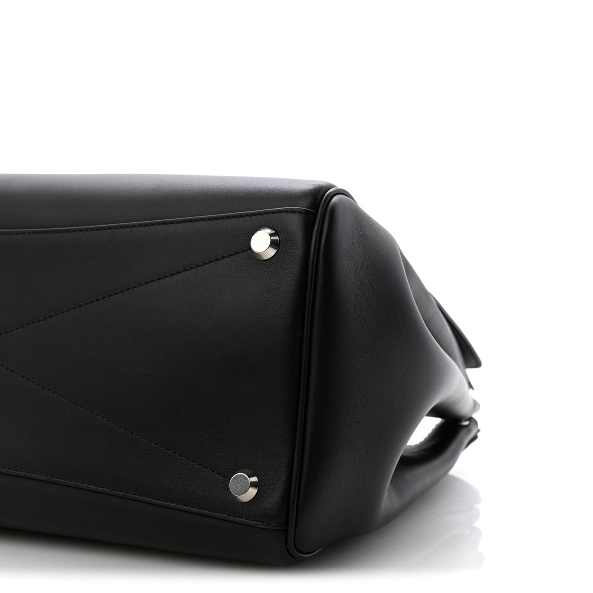 Balenciaga Smooth Calfskin Medium Bel Air Carry All Bag Black