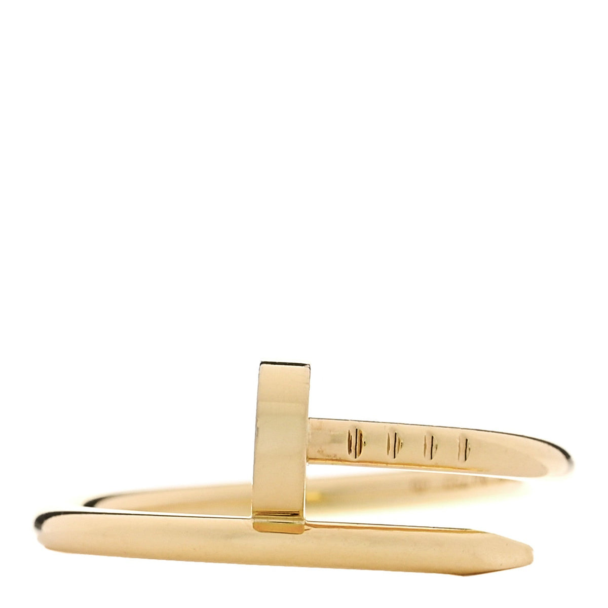 18K Yellow Gold Small Juste Un Clou Ring 52 6