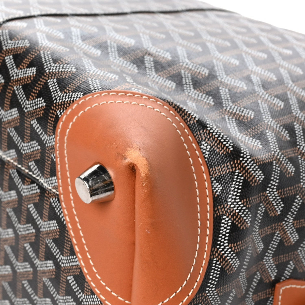 Goyard Goyardine Boeing 45 Black Gold