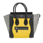 Tricolor Luggage Bag Felt Micro
