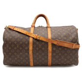 Keepall Bandouliere Bag Monogram Canvas 55
