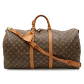 Keepall Bandouliere Bag Monogram Canvas 55