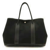 Garden Party Tote Toile and Leather 36
