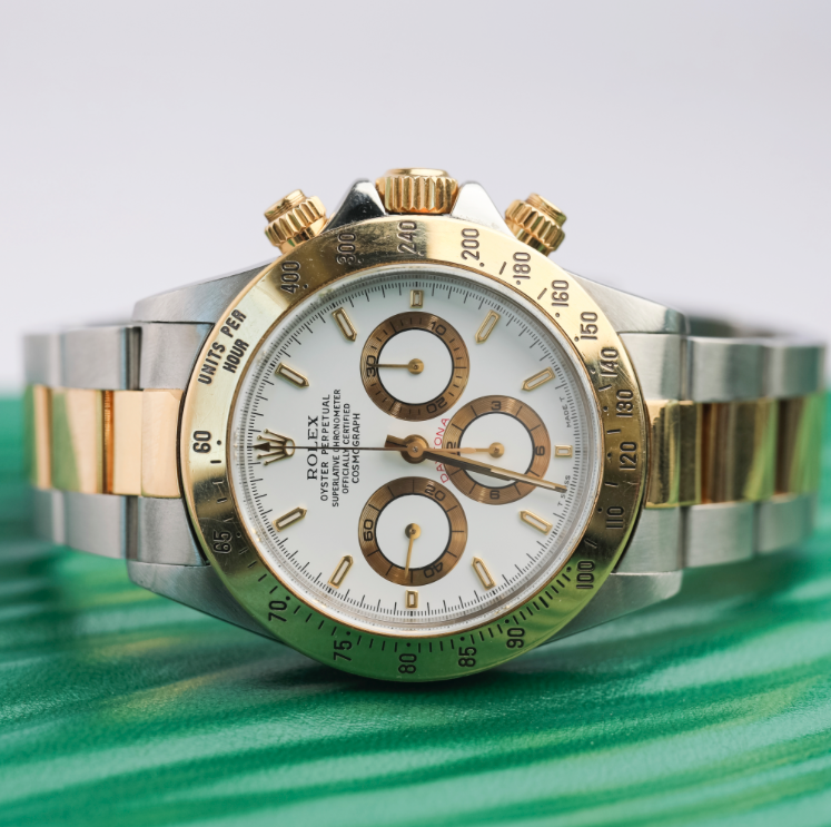 Rolex Oyster 40 mm White and Golden Yellow Rolesor Oyster 126503-0001