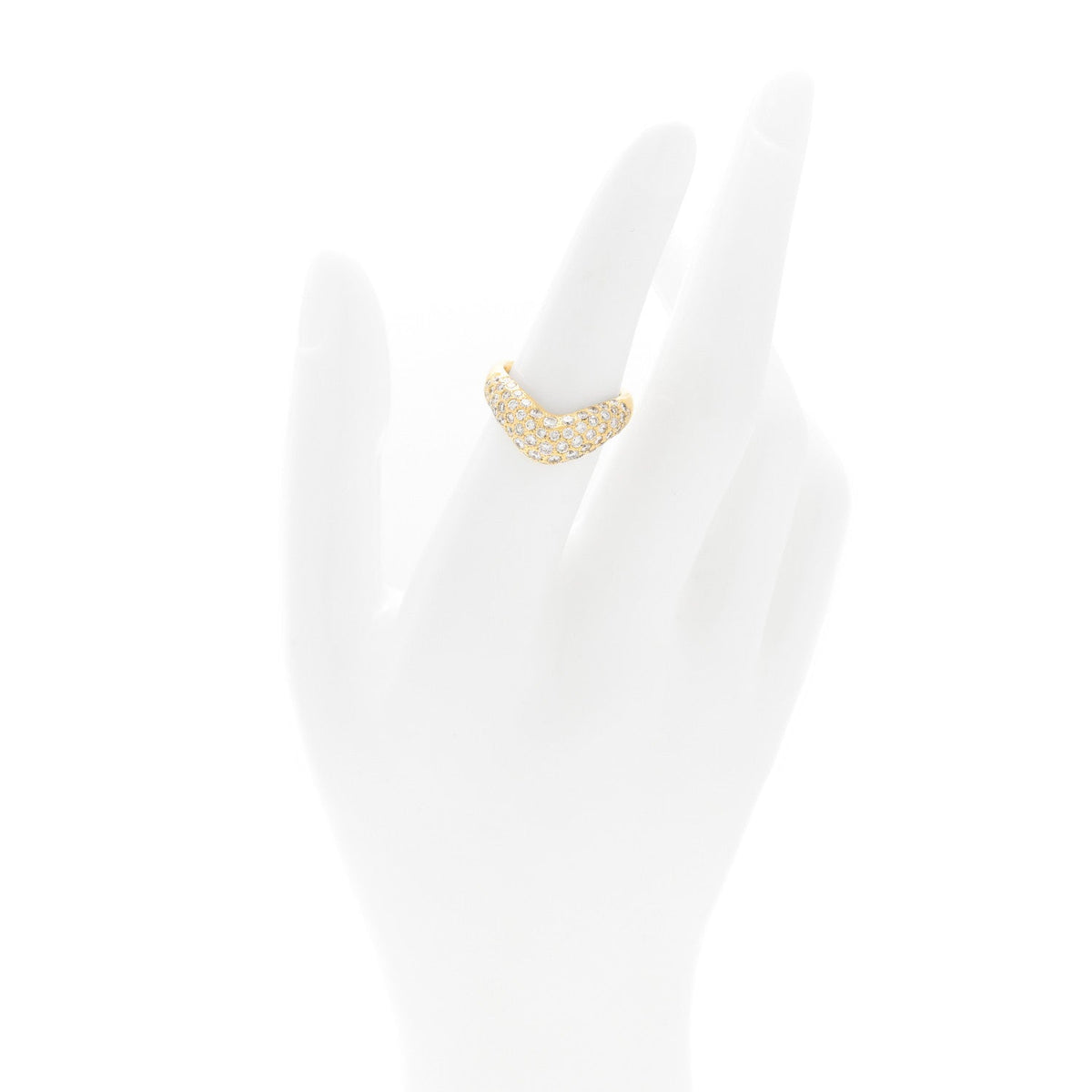 Parker & West by FASHIONPHILE18K Yellow Gold Diamond 1.23ctw Ring 50 5.5
