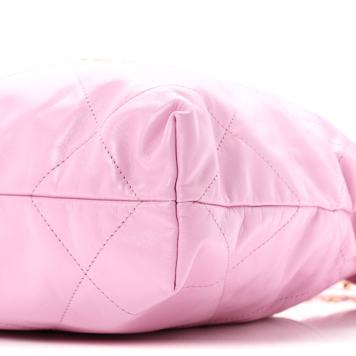 Chanel Shiny Calfskin Quilted Small 22 Pink