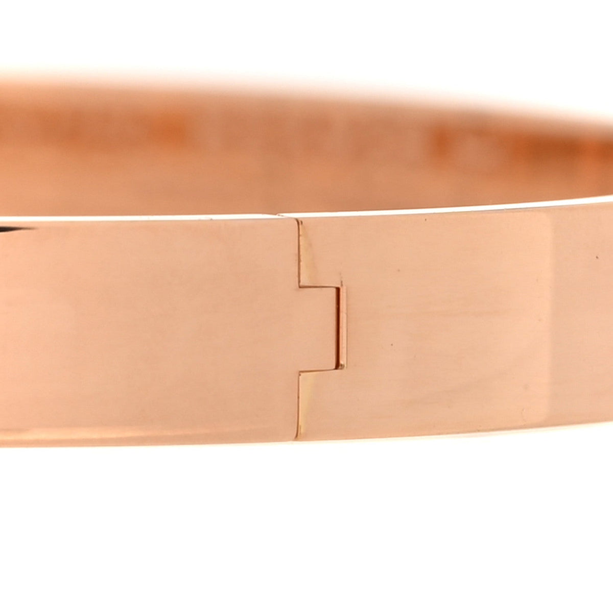 18K Rose Gold Diamond PM Kelly Pave Bracelet SH