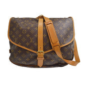 Saumur Handbag Monogram Canvas 35