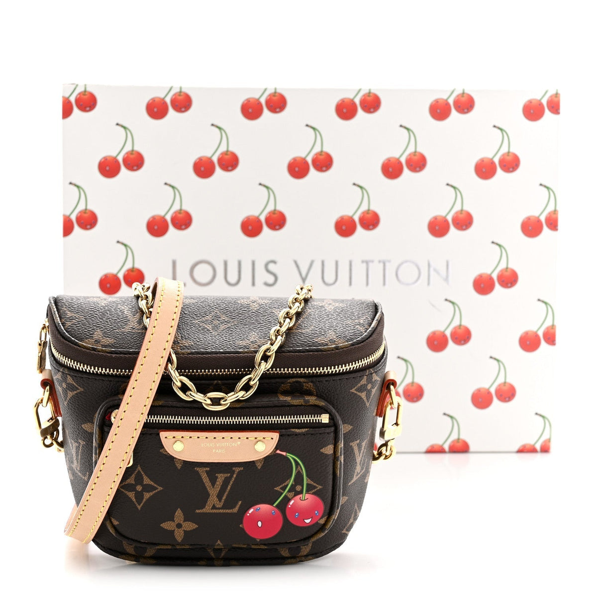 Louis Vuitton LV X TM Monogram Cerises Mini Bumbag 1984017