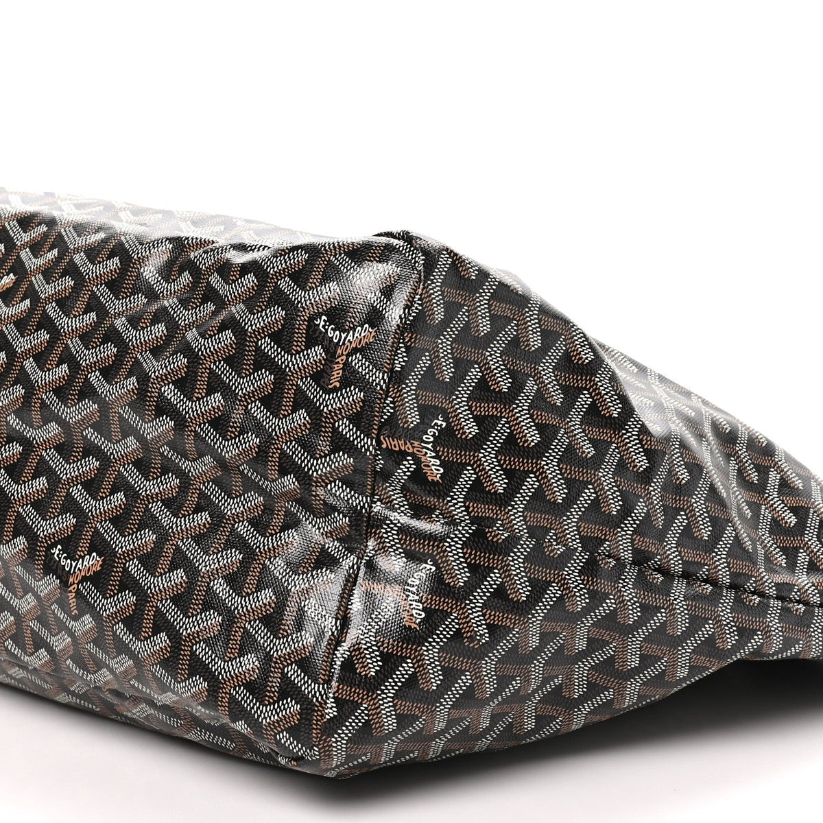 Goyard Goyardine Saint Louis GM Tote Bag Black