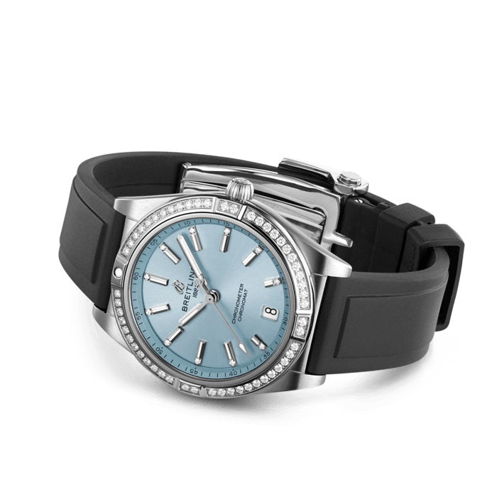 BT Chronomat Automatic 36 Stainless Steel & 18k Grey Gold (Gem-set) Ref# G10380591C1S1