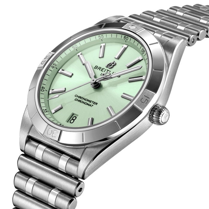 BT Chronomat Automatic 36 Stainless Steel Ref# A10380101L1A1