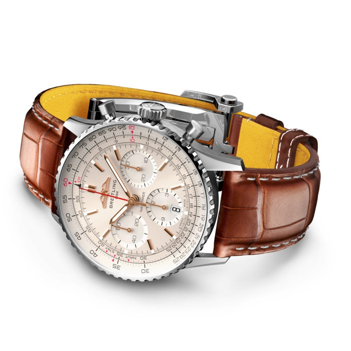 BT Navitimer B01 Chronograph 41 Stainless Steel Ref# AB0139211G1P1