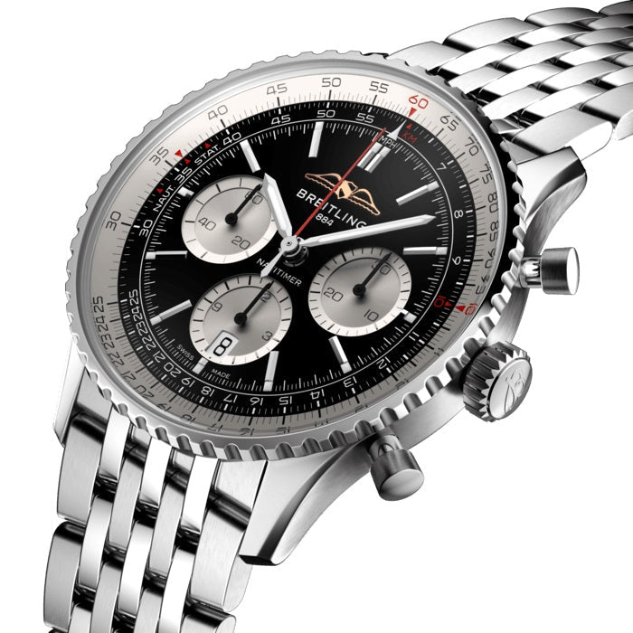BT Navitimer B01 Chronograph 43 Stainless Steel Ref# AB0138211B1A1