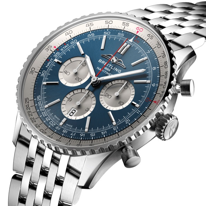 BT Navitimer B01 Chronograph 46 Stainless Steel Ref# AB0137211C1A1