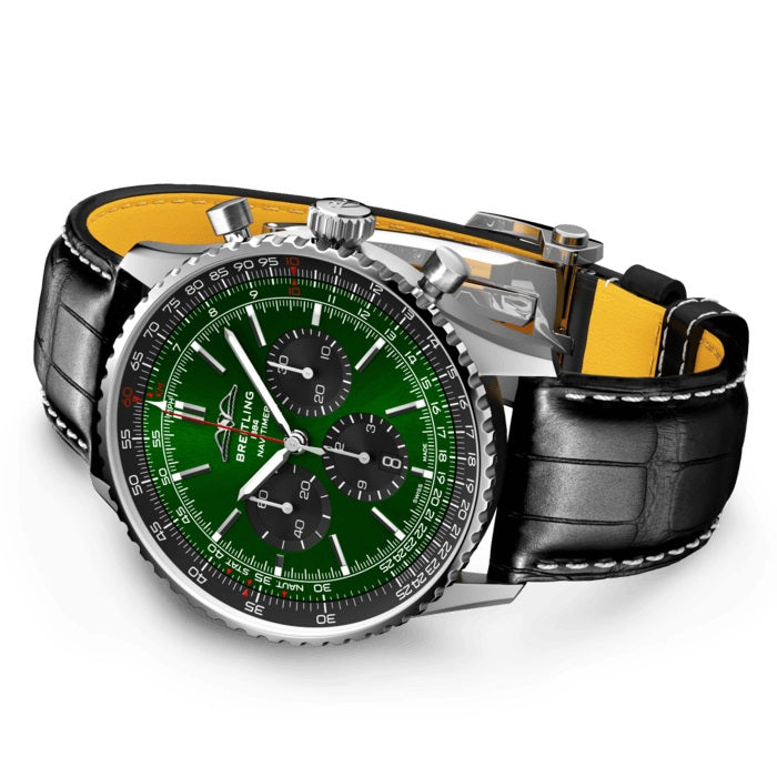 BT Navitimer B01 Chronograph 46 Stainless Steel Ref# AB0137241L1P1