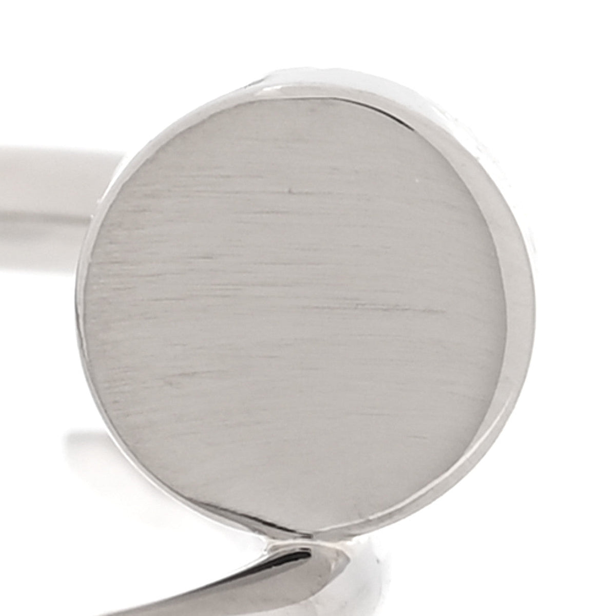 18K White Gold Small Juste Un Clou Ring 60 9