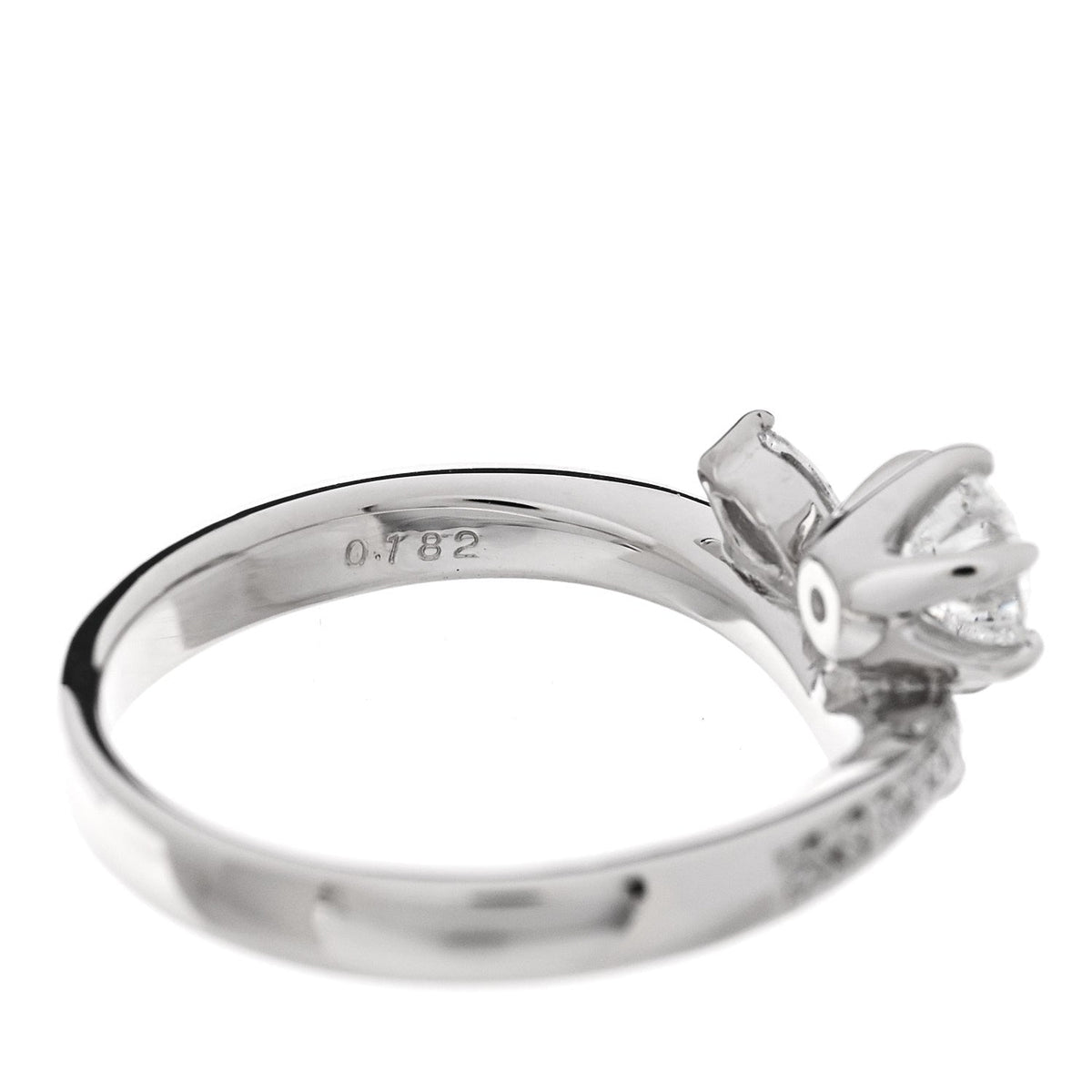 Parker & West by FASHIONPHILEPlatinum Diamond .50ctw Round Marquise Cut Pave Ring 53 6.5