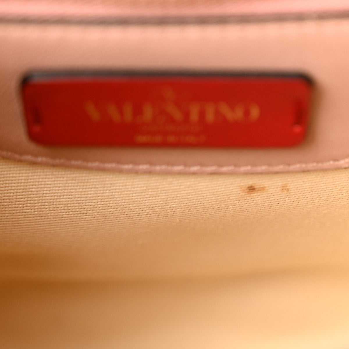Valentino Garavani Nappa Medium Candystud Top Handle Bag Poudre 1984995