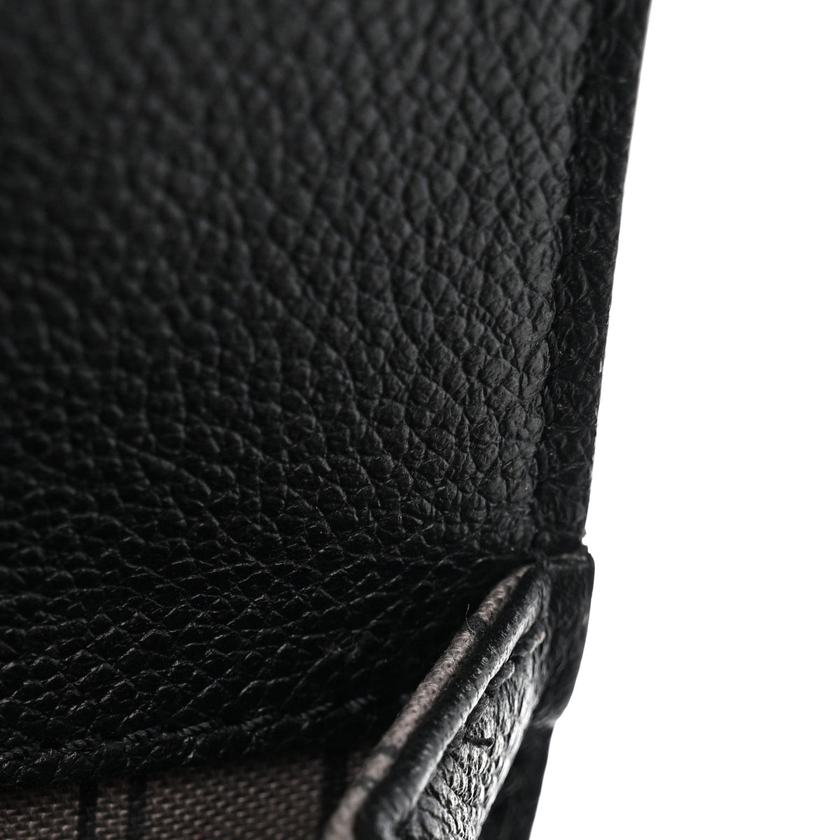 Louis Vuitton Monogram Empreinte Pochette Metis Bag Black