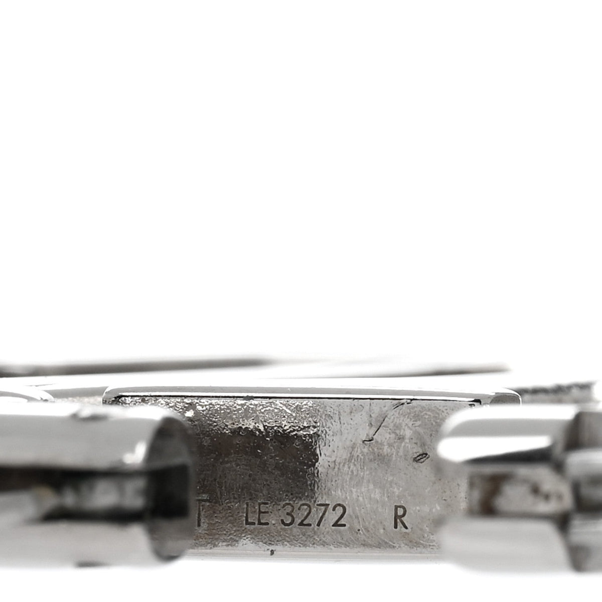 Palladium Louise Hoop Earrings Silver