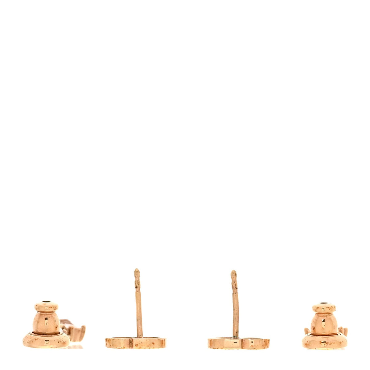 Christian DiorCrystal CD Drop Earrings Rose Gold Pink
