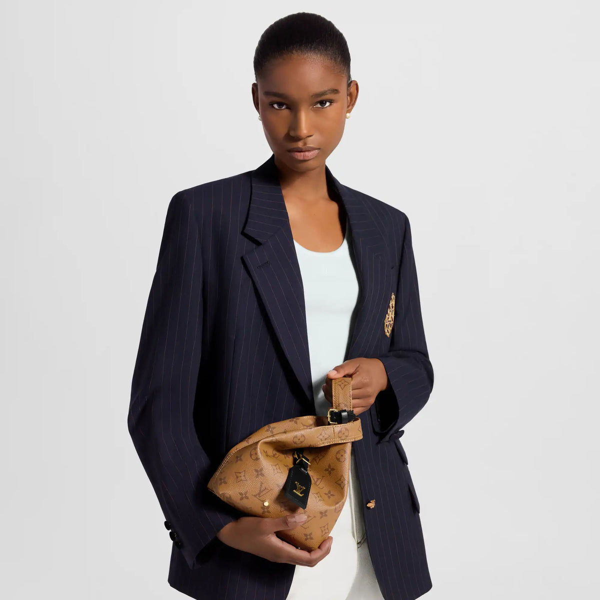 Women's Atlantis BB Monogram Reverse Canvas Tote Bag M46816