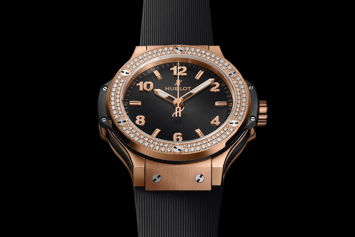 HB Big Bang Gold Diamonds, 38mm, Ref# 361.PX.1280.RX.1104