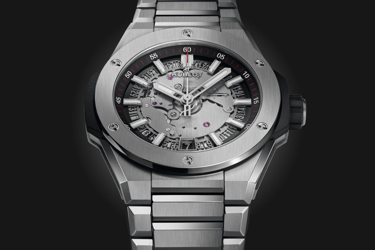 HB Big Bang Integrated Time Only Titanium Ref# 456.NX.0170.NX